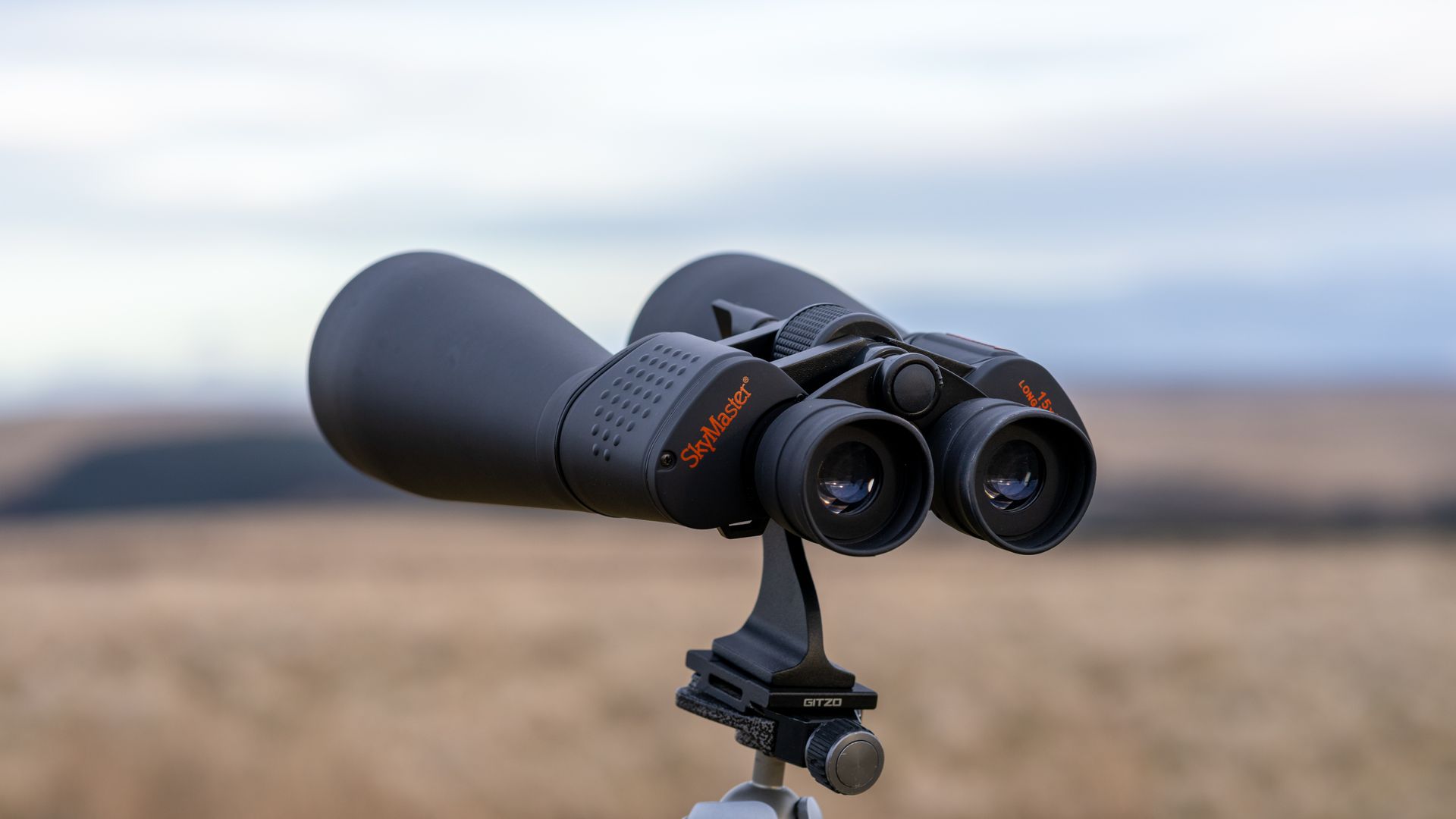 binoculars on a tripod