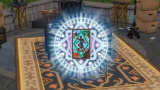 The World tarot card in The Sims 4