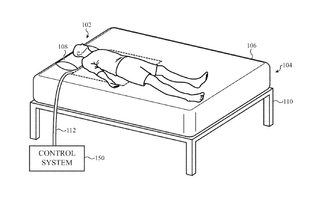 The patent design for Apple's sleep system