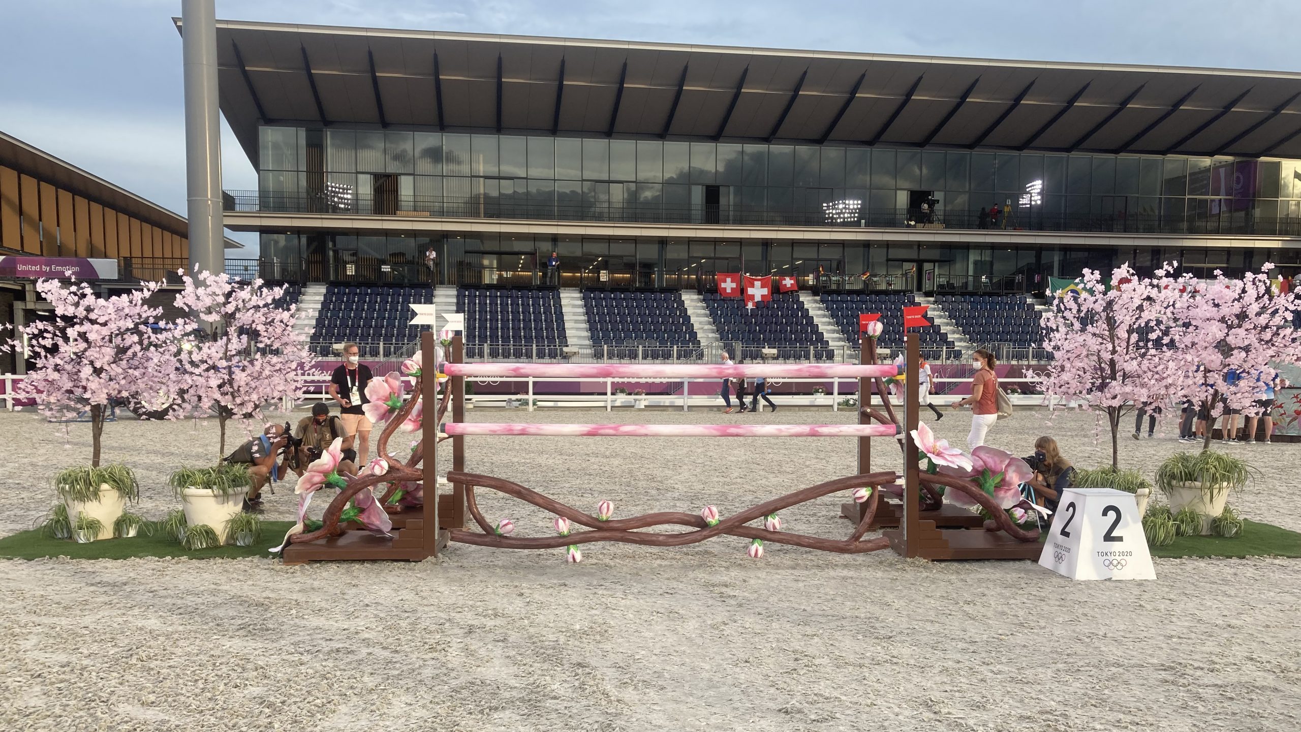 Olympic team showjumping &amp;ndash; course for the final