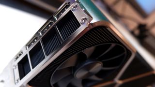 Nvidia GeForce RTX 3080 Ti Founders Edition graphics cards from various angles on a desk