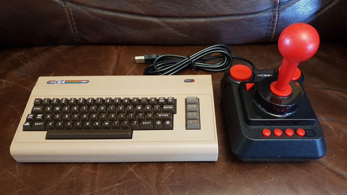the c64 mini retro gaming console