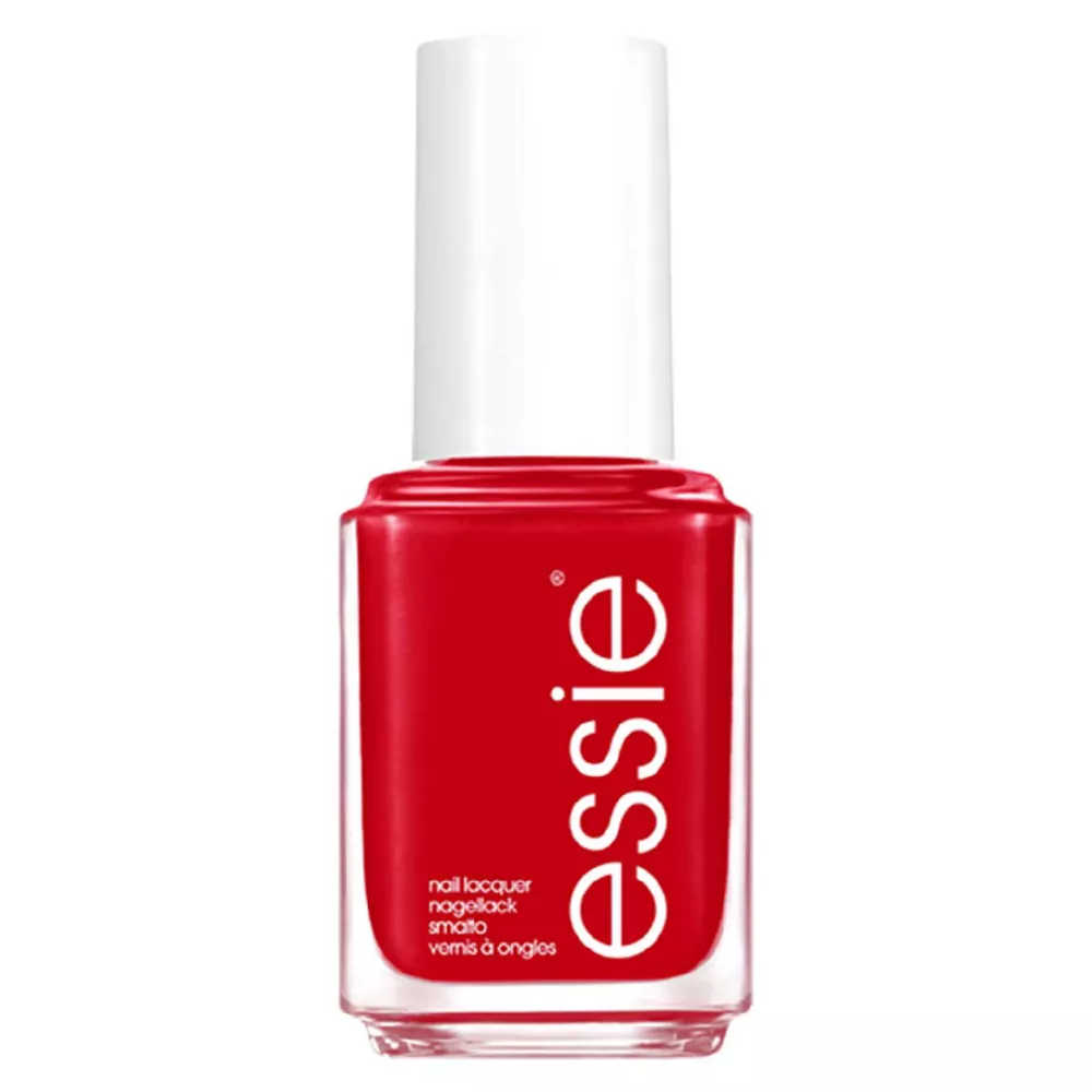 Essie Nail Polish 750 Not Red-Y for Bed, Bright Hot Red Colour, Original High Shine and High Coverage Nail Polish 13.5 Ml