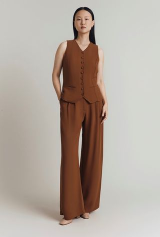 Reiko Wide Straight Leg Trouser