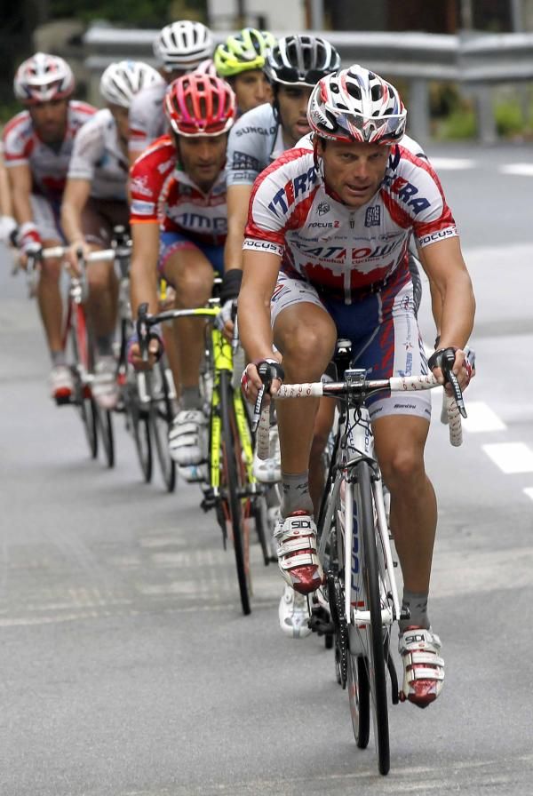 Danilo Di Luca (Katusha) has been in unfamiliar territory as a gregario at this Giro.