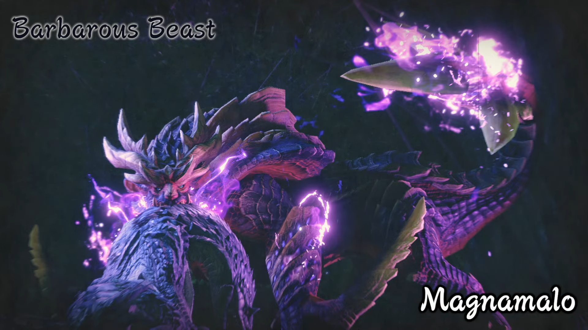 Monster Hunter Rise монстры - магнамал