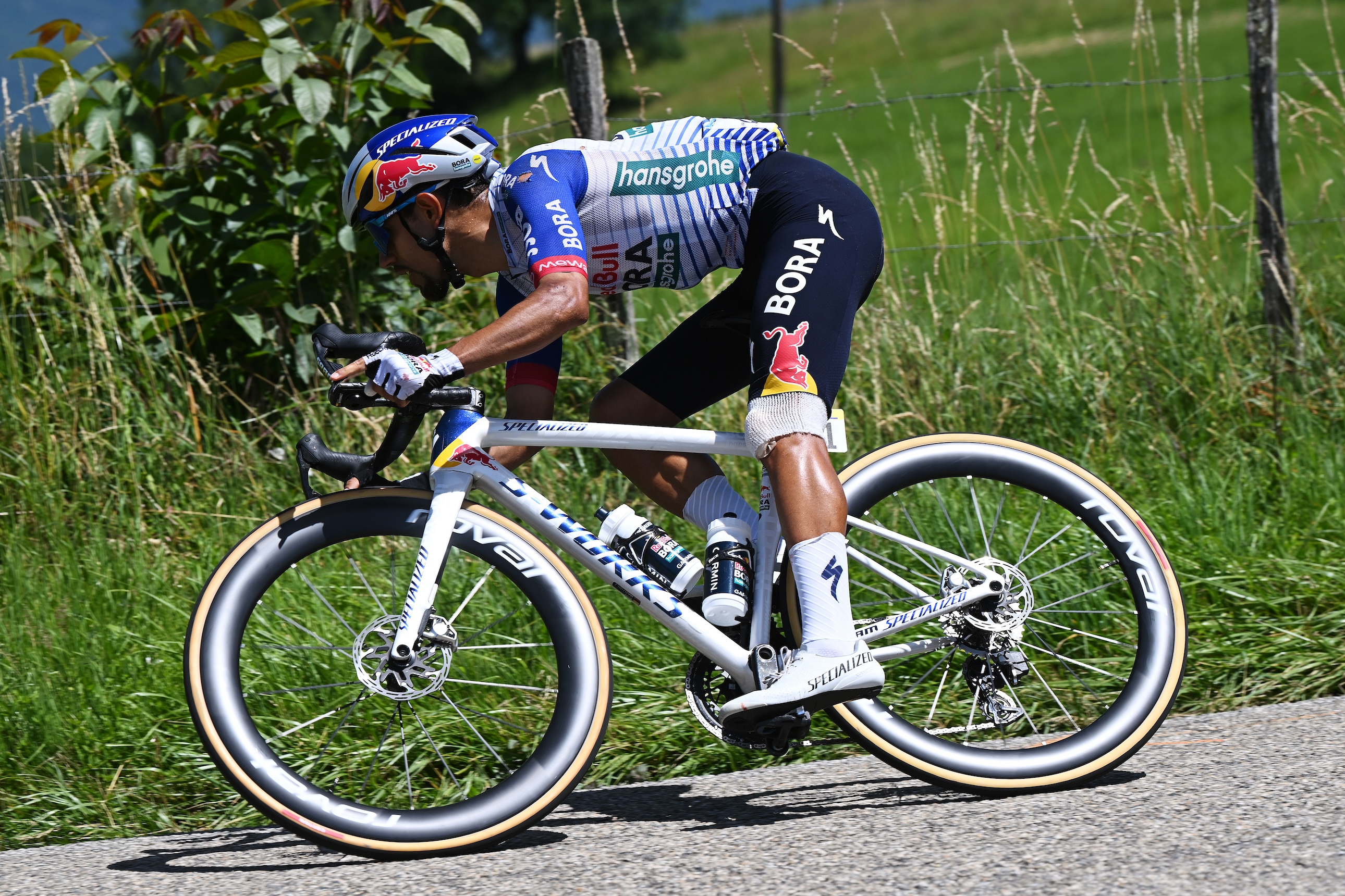 Dani Martinez competing at the Tour des Rhones Alps