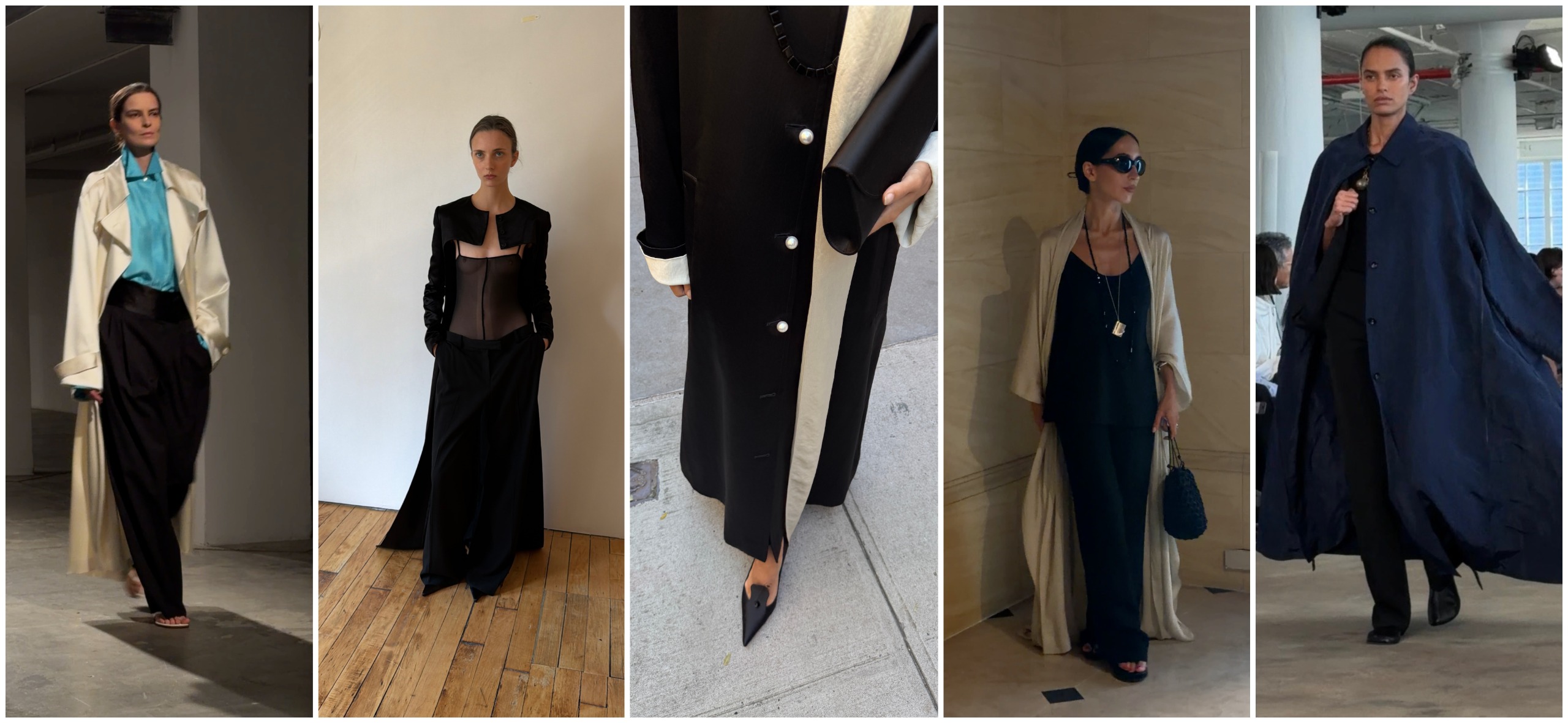 collage of Alexis Badiyi New York Fashion Week photo diary