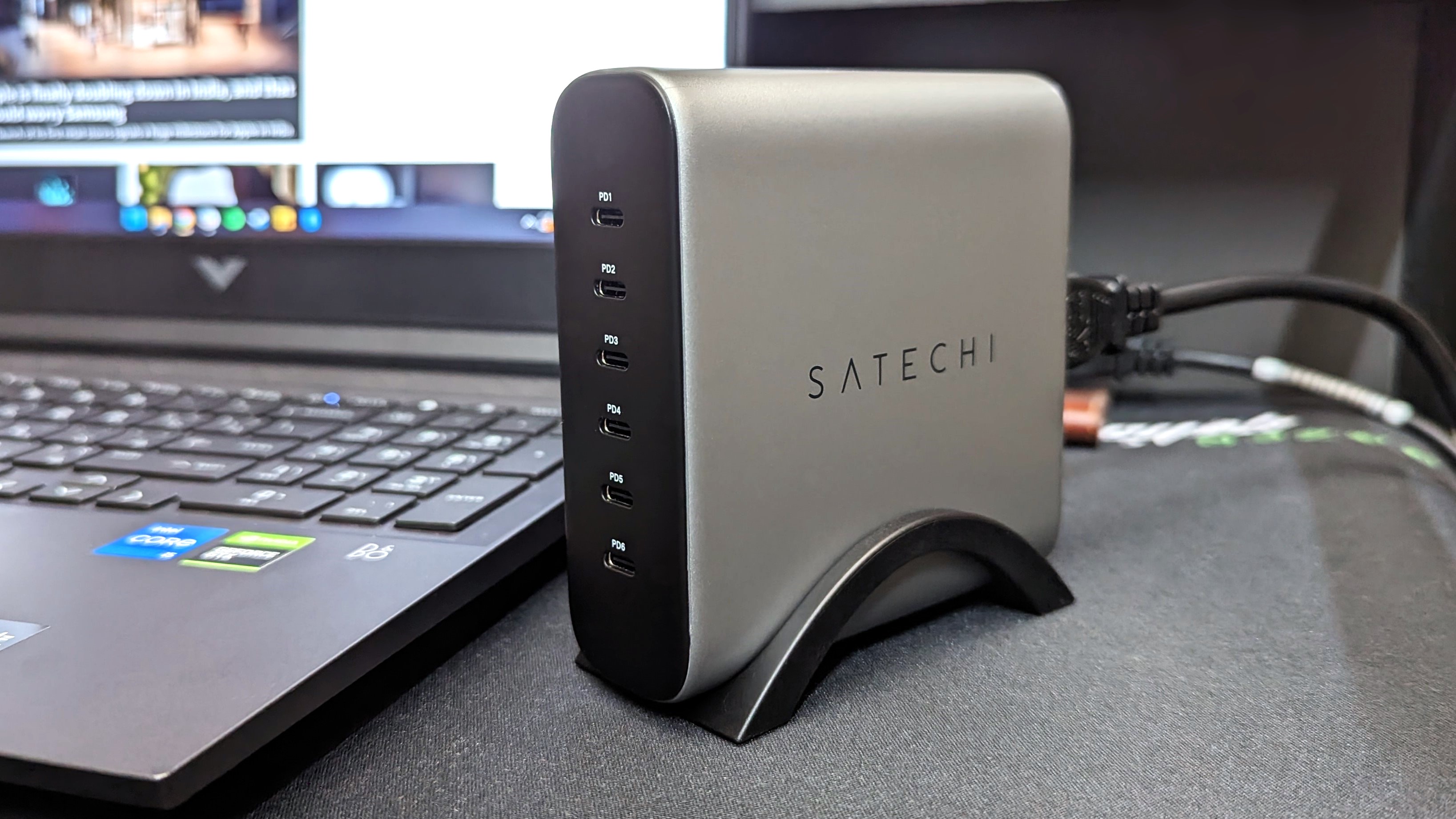 Satechi 200W 6-port USB-C GaN charger