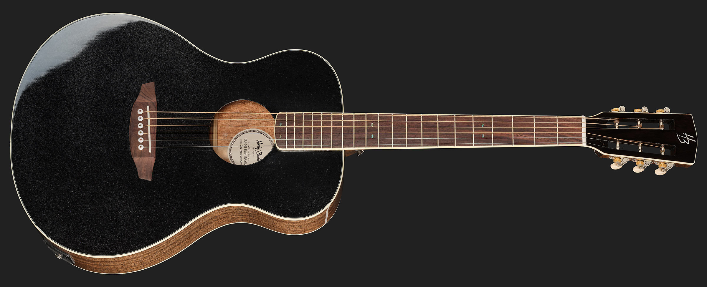 Harley Benton CLF-50E Parlor Metallic: the compact-bodied acoustic has been launched with a range of metallic finishes.