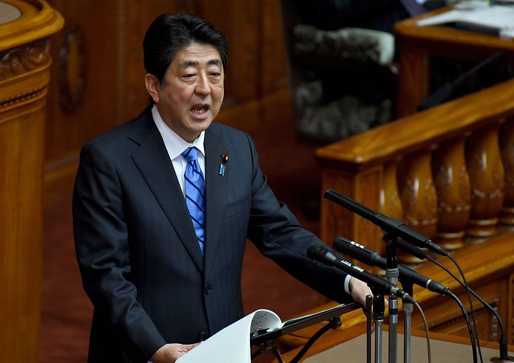 Japanese Prime Minister Shinzo Abe