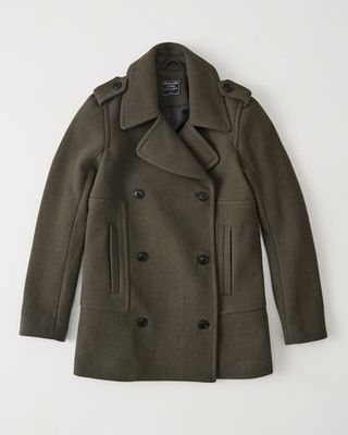 Clothing, Outerwear, Sleeve, Coat, Overcoat, Jacket, Trench coat, Collar, Button,