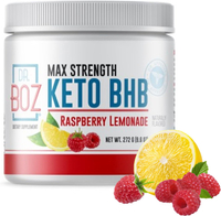 Dr. Boz - Keto BHB Powder Raspberry Lemonade, 20 Servings