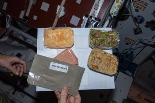 Thanksgiving Meal for Expedition 38
