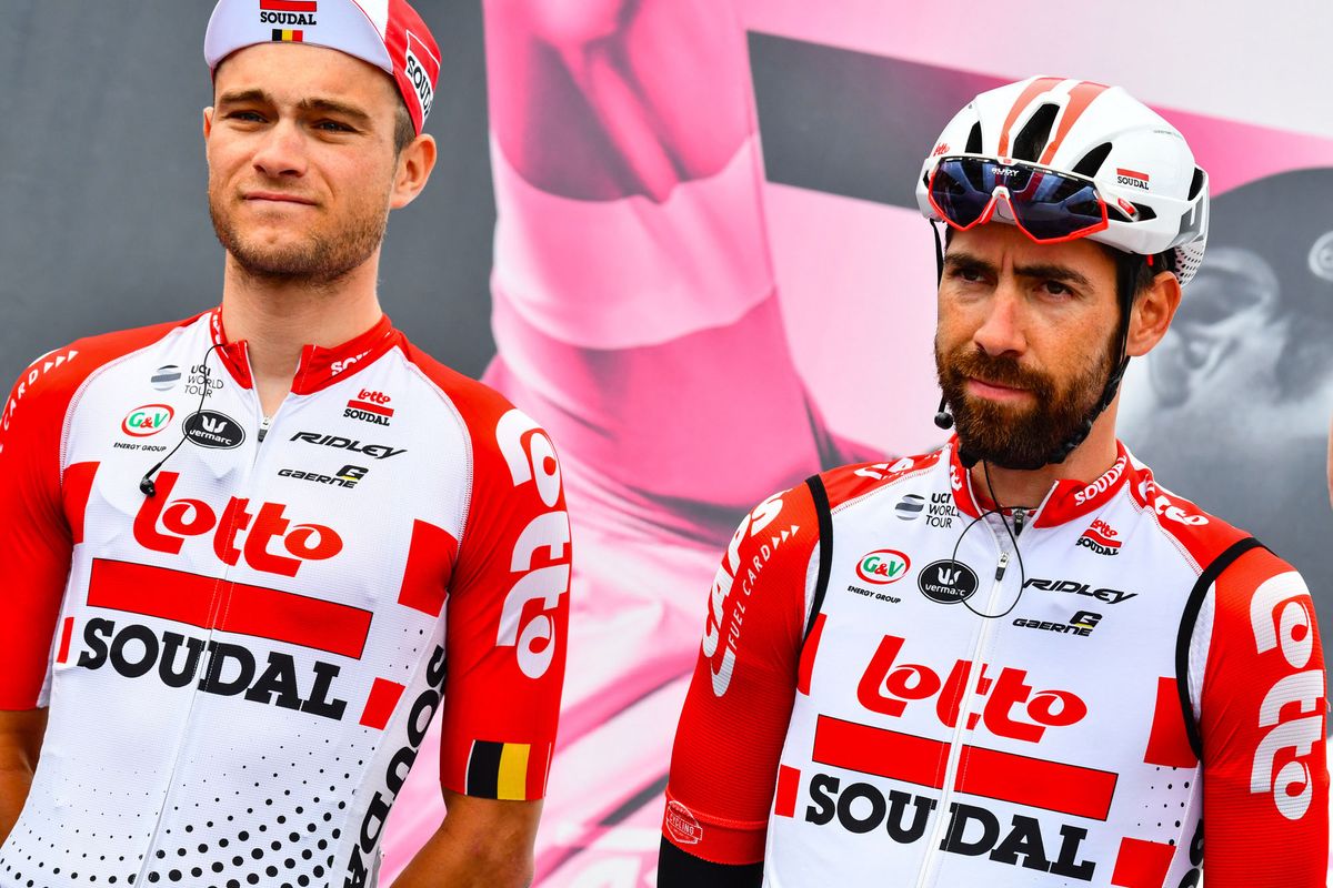 Thomas de Gendt (Lotto Soudal) on the right