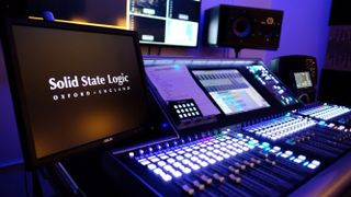 Solid State Logic Live L500 digital audio mixing console at Crossroads Christian Church