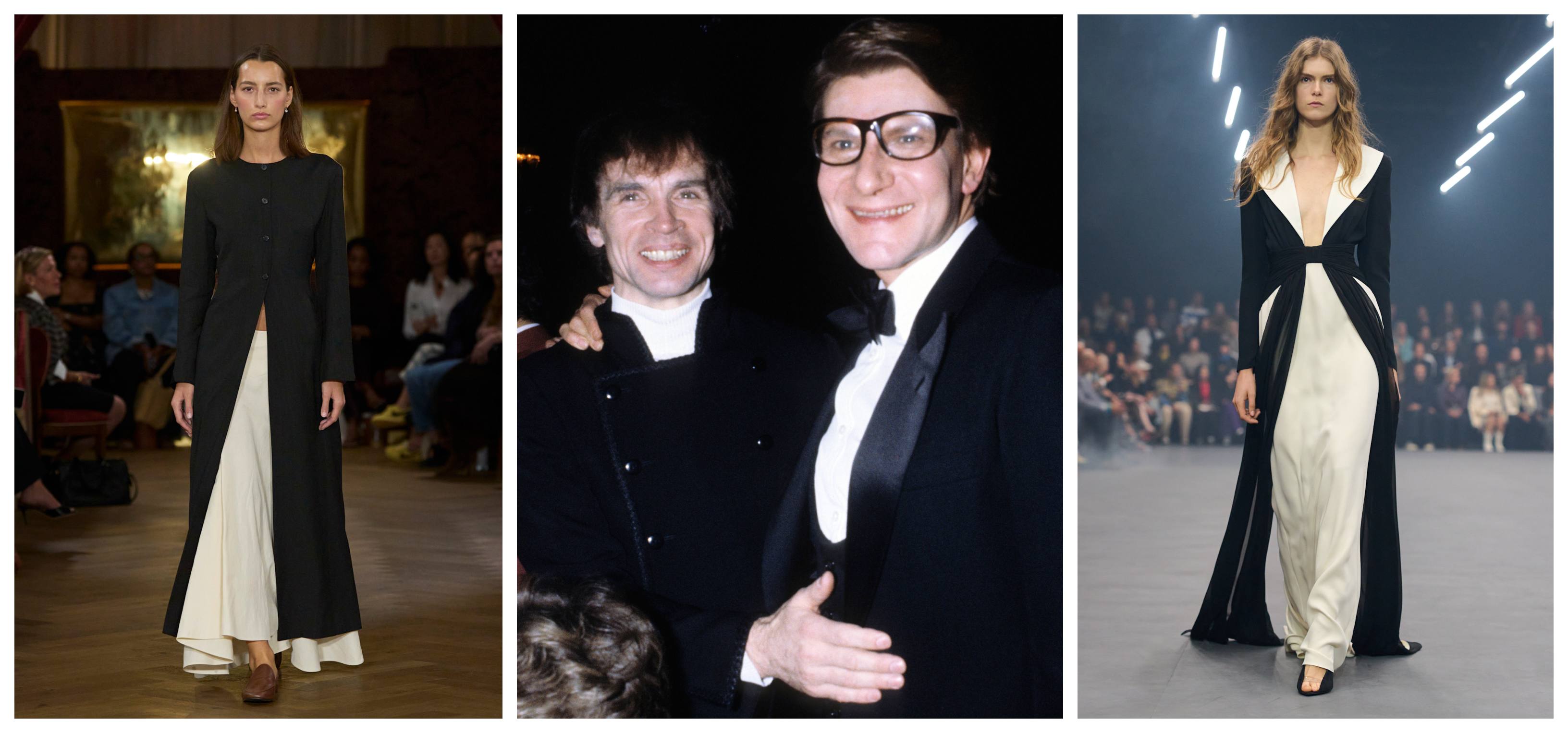 models at Valentino and Kallmeyer alongside Nureyev