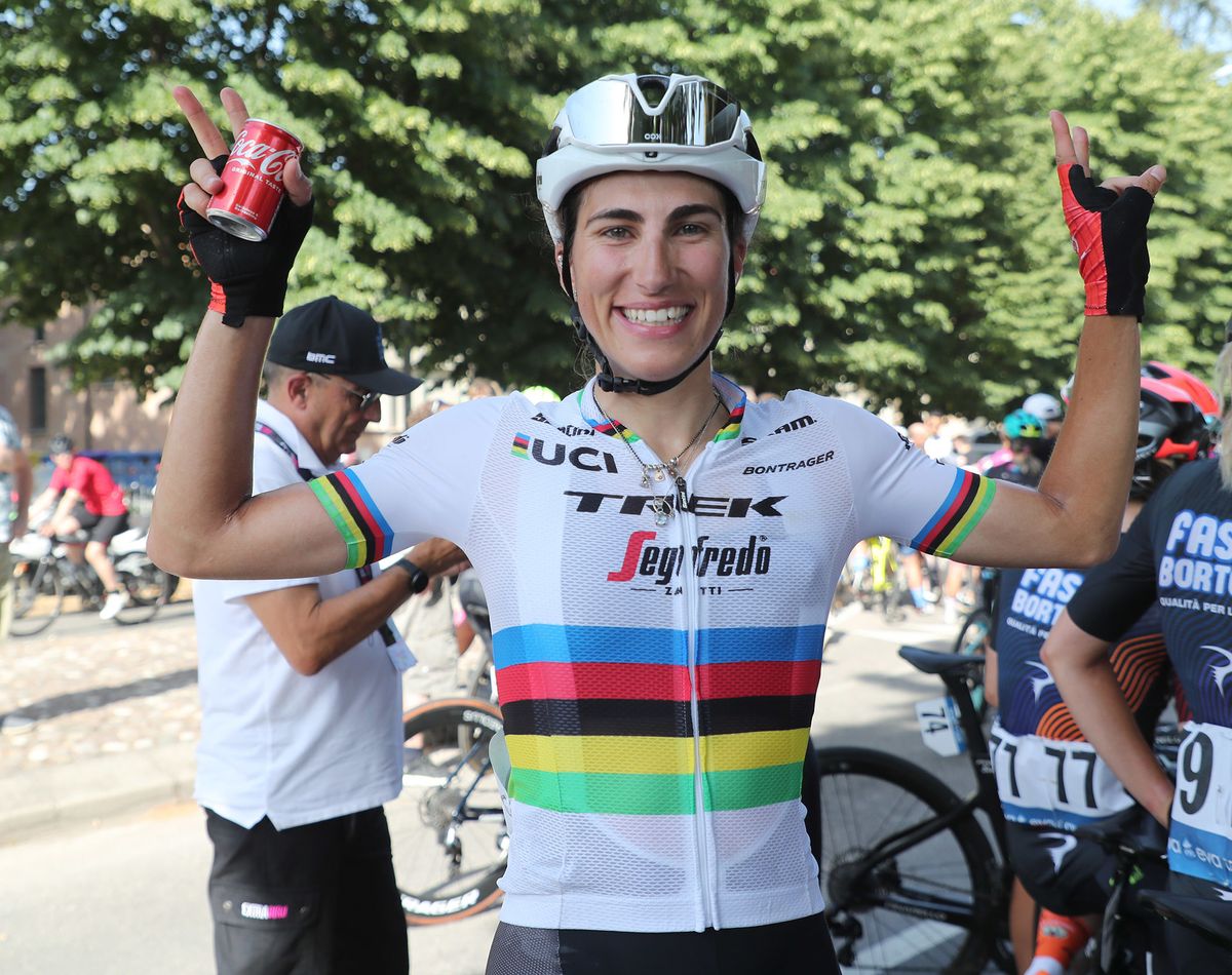 Elisa Balsamo wins women's road race at Italian Road Championships