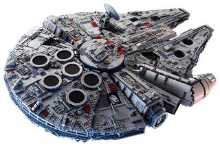 Builders can also choose to build the original version of the ship from the original trilogy, or the newer version from the sequels.
