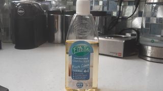 Bottle of disinfectant
