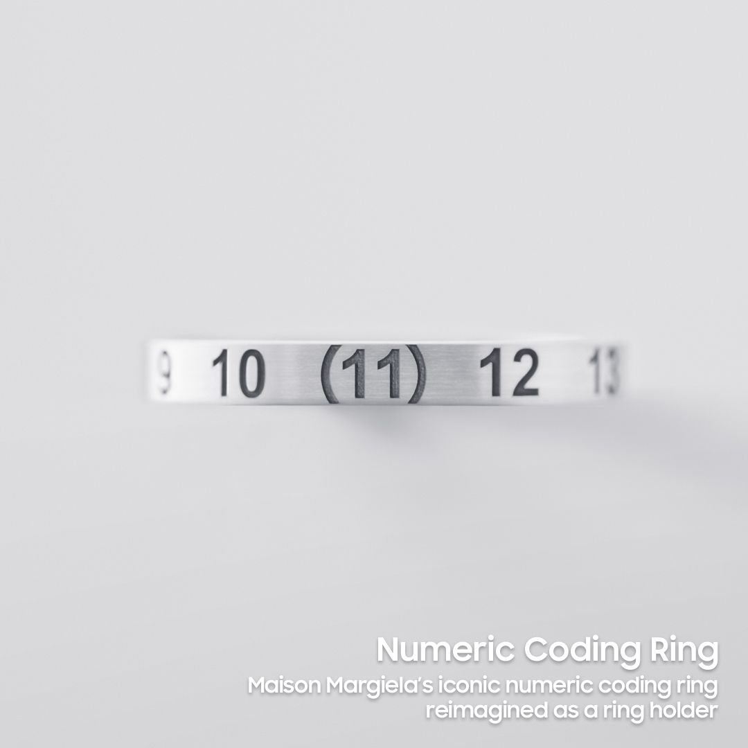 The Numeric Coding Ring on the Samsung x Masion Margiela Galaxy Z Flip 4