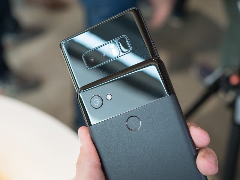 Google Pixel 2 XL vs. Galaxy Note 8