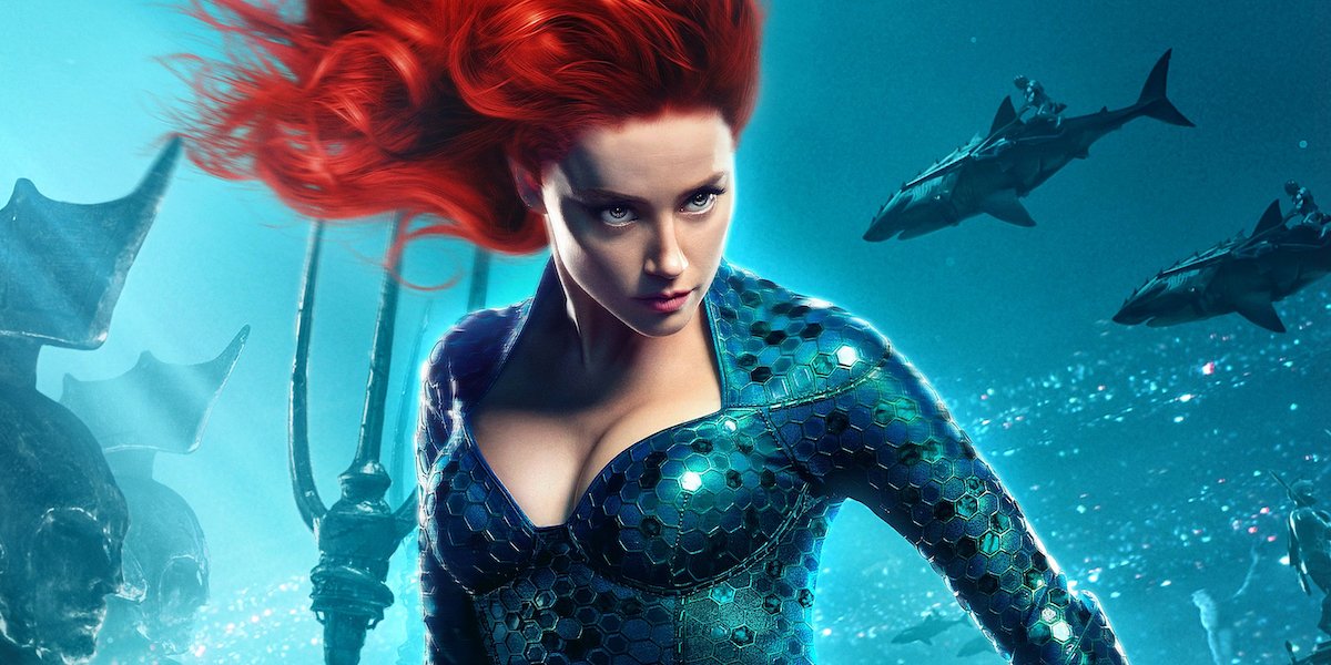 Amber Heard as Mera in Aquaman