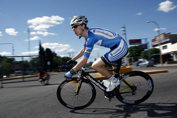 Charly Wegelius in his first race for UnitedHealthcare.