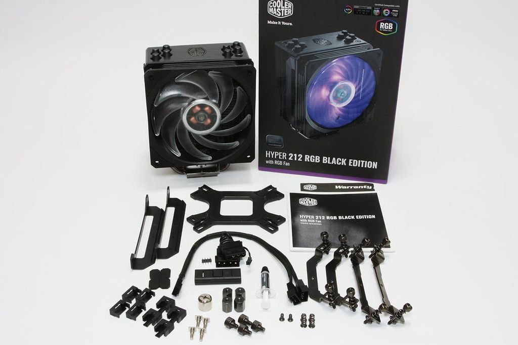 Cooler Master Hyper 212 Black Edition and RGB A Legacy for Value Tom