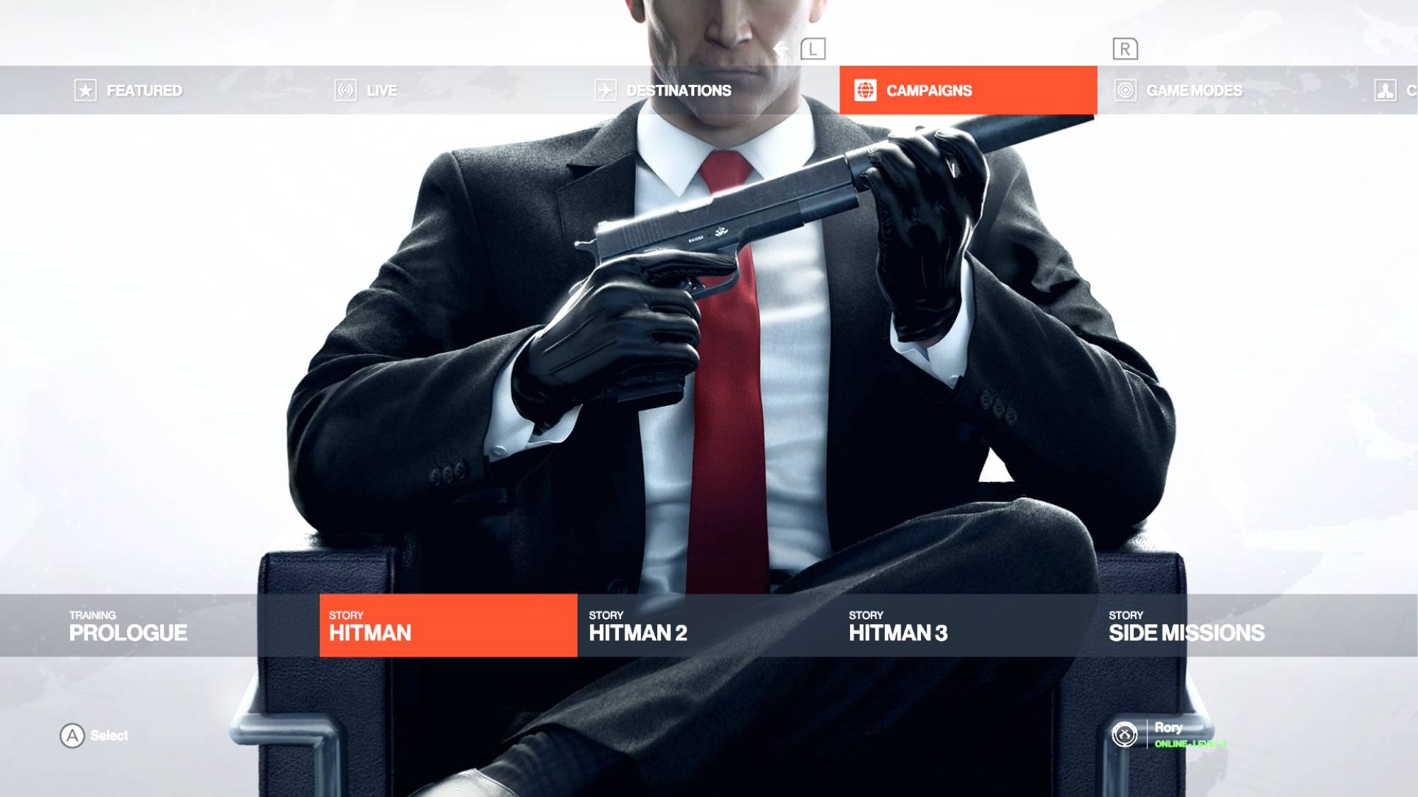 Hitman World of Assassination running on Nintendo Switch 2