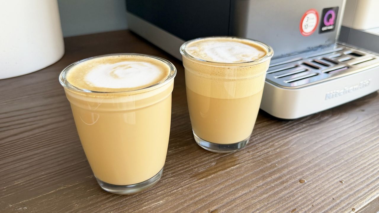 KitchenAid KF2 coffee machine in lifestyle setting