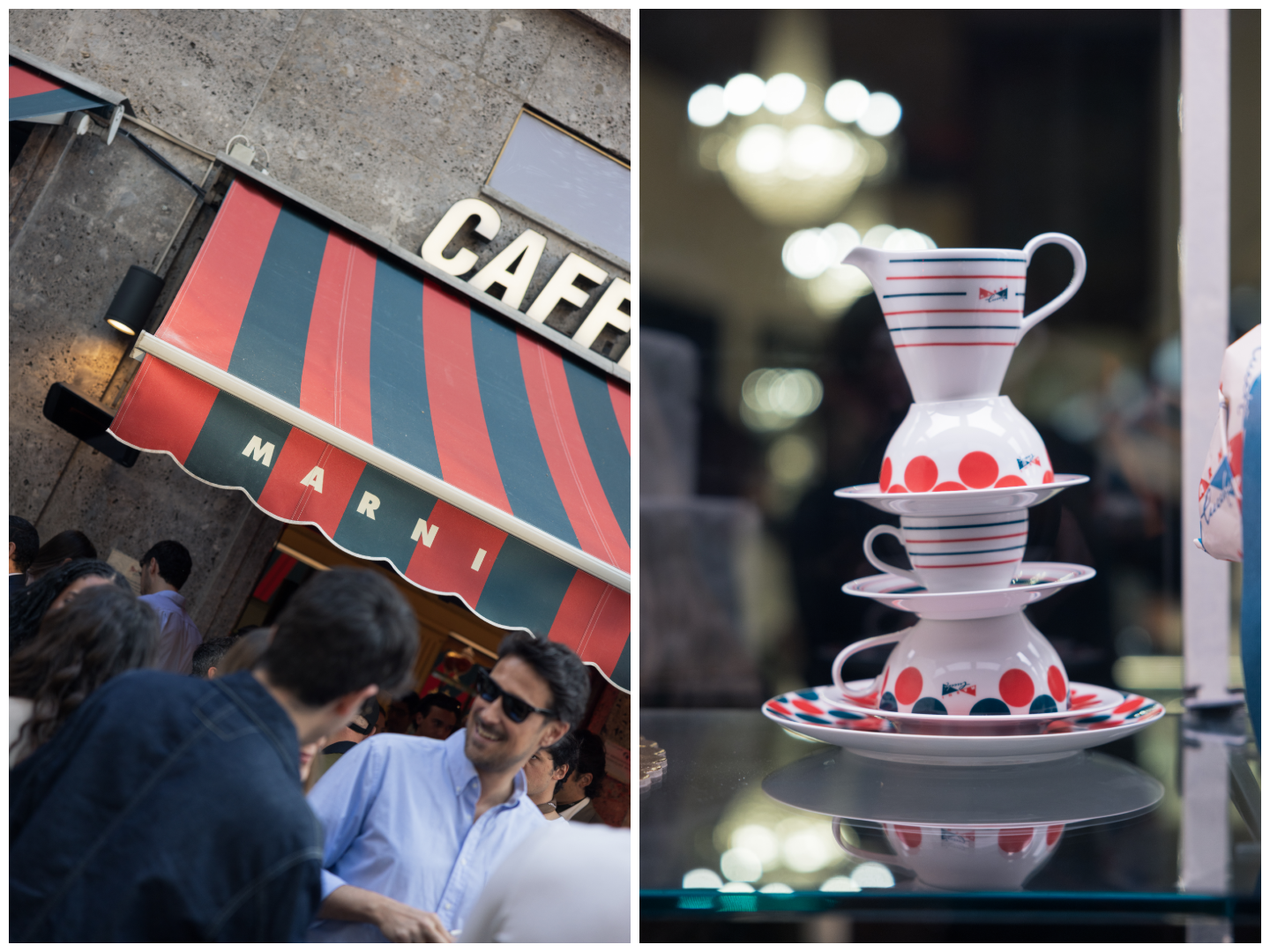 Milan design week party by wallpaper* and Marni