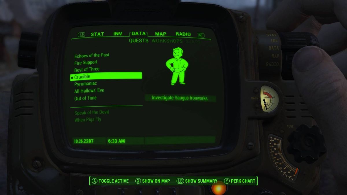 Fallout 4 Crucible and ballistic fiber guide | GamesRadar+