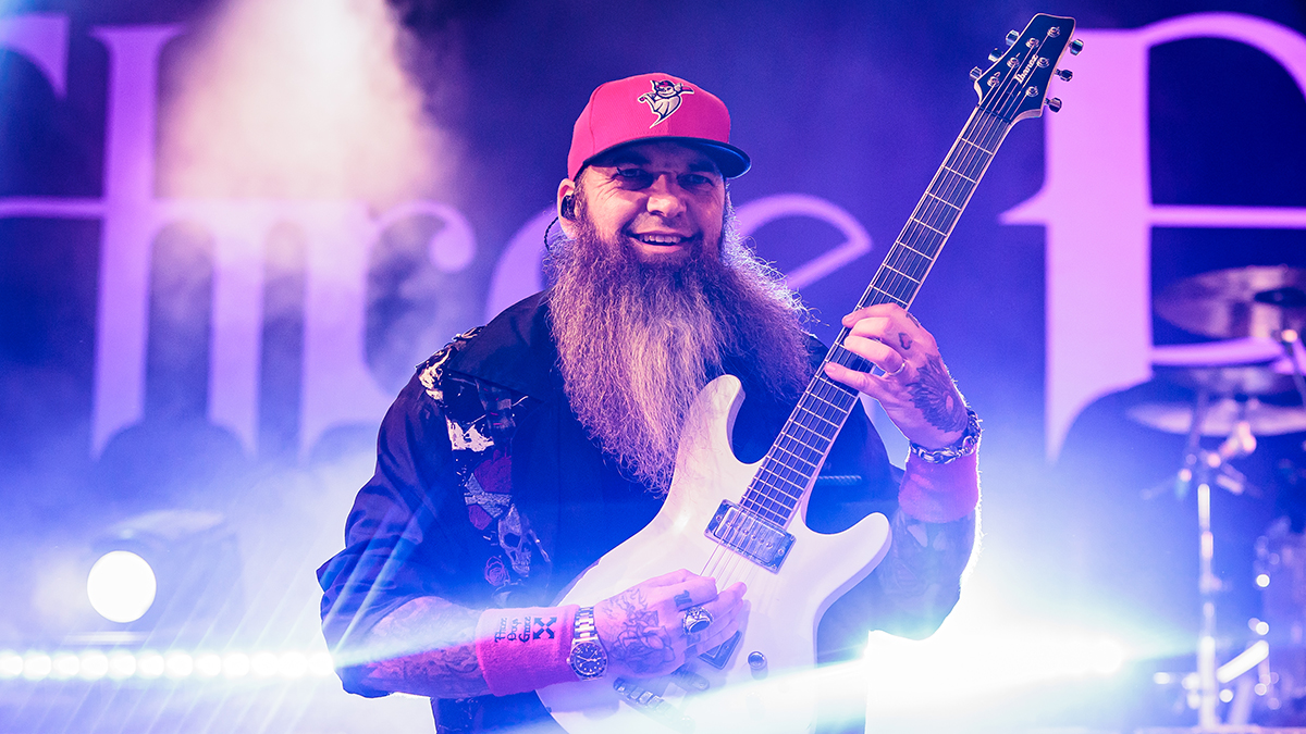 Barry Stock of Three Days Grace performs at Circolo Magnolia on June 21, 2023 in Milan, Italy
