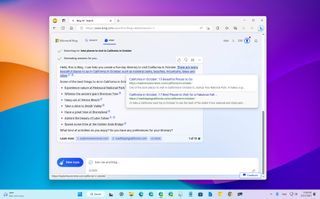 Bing Chat desktop experience