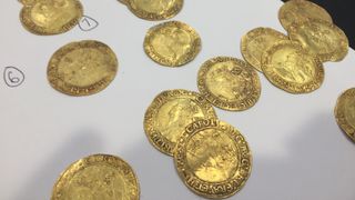 During a kitchen renovation, contractors found approximately $300,000 worth of gold coins hidden beneath the floorboards.