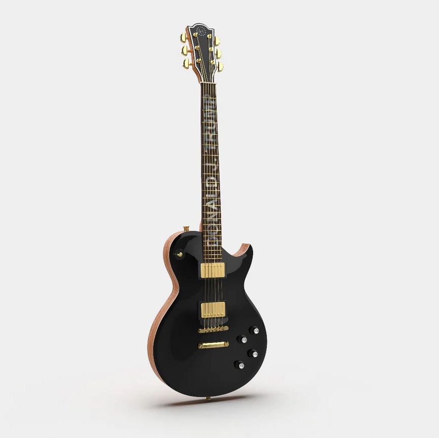 Donald J. Trump Black Electric Guitar