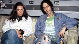 Rich Robinson and Chris Robinson of the Black Crowes