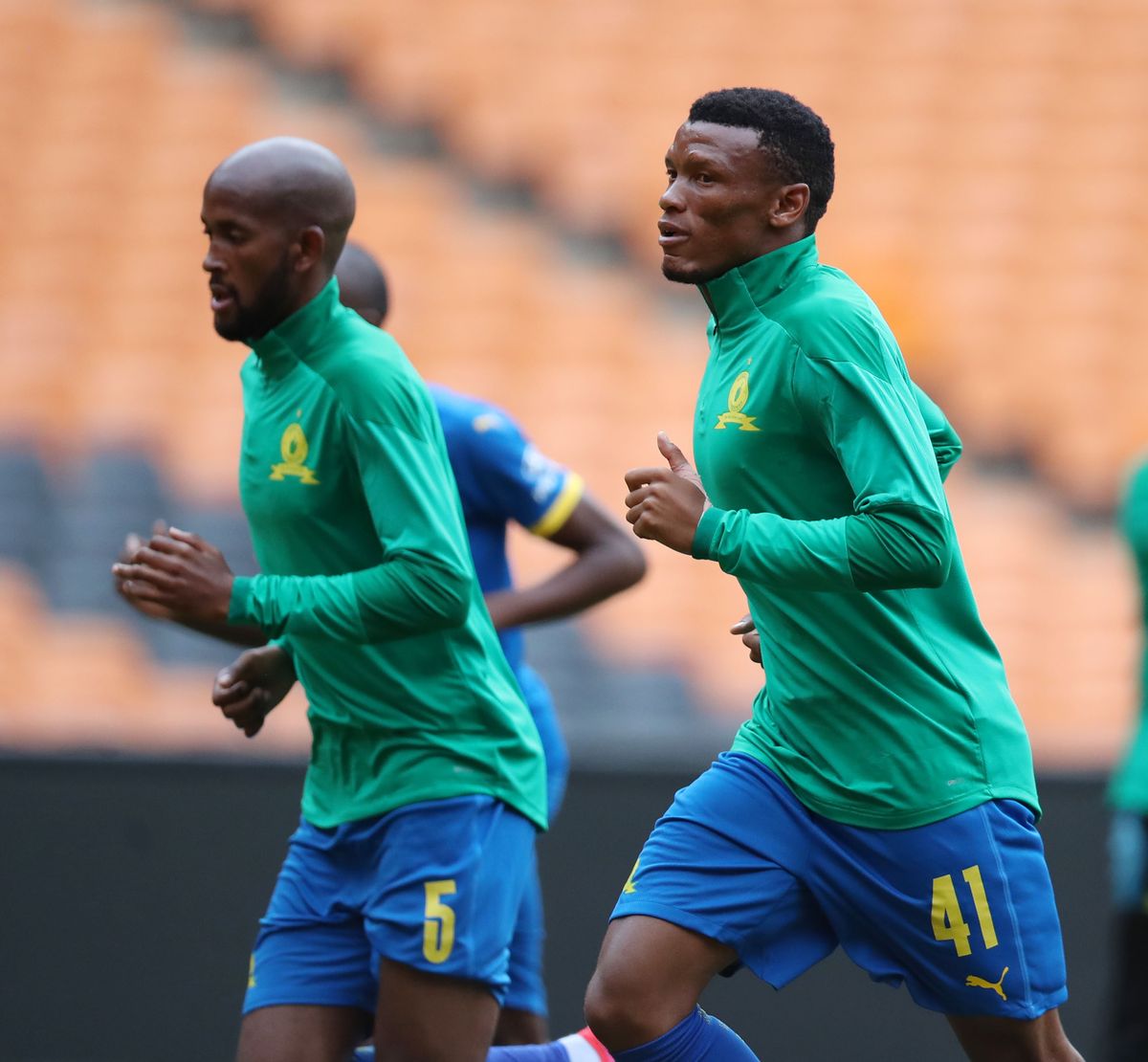 Mothobi Mvala of Mamelodi Sundowns