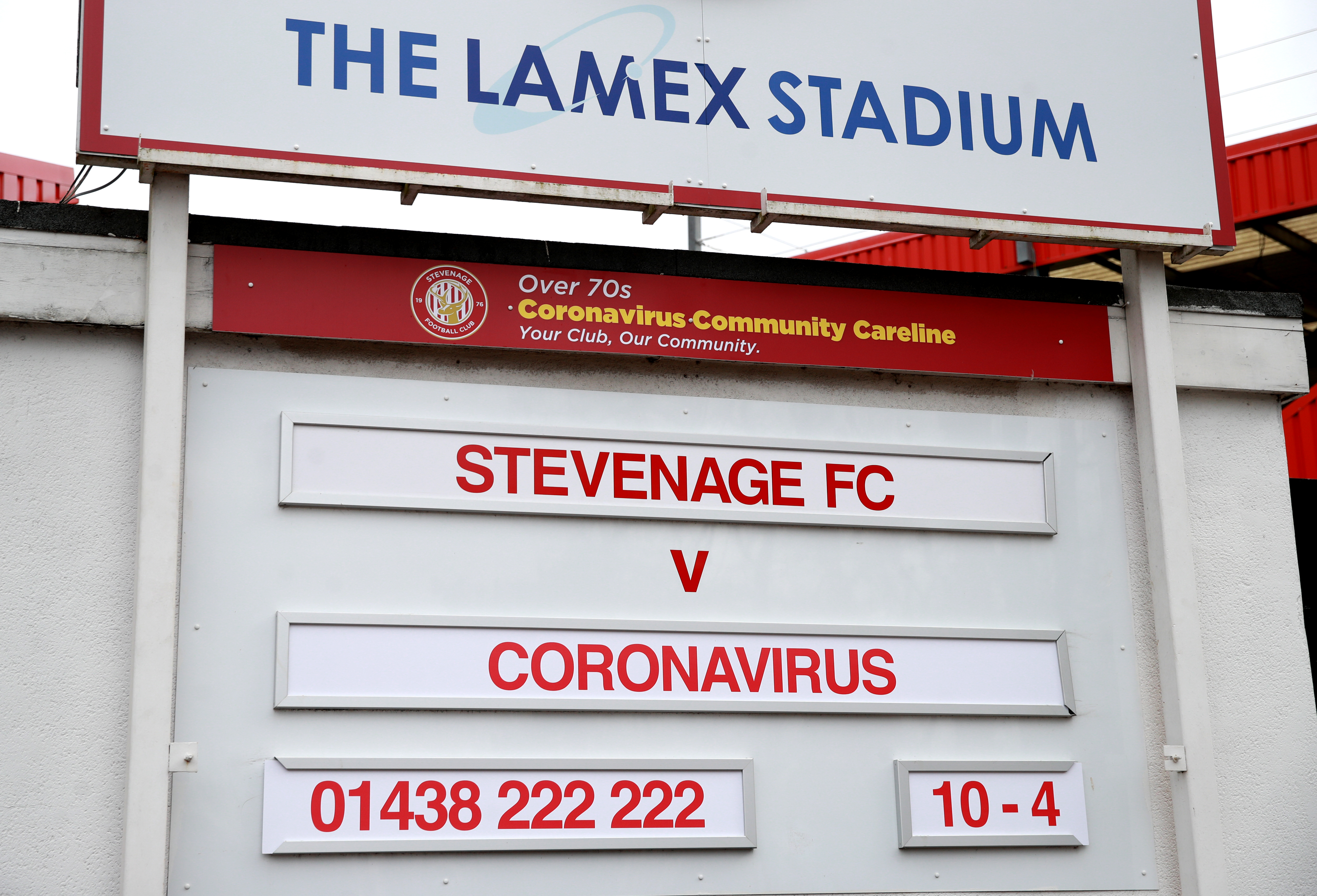Sport Coronavirus – Sunday 29th March
