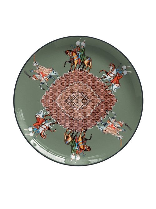 Les Ottomans Porcelain Costantinople Set of 2 Dessert Plates