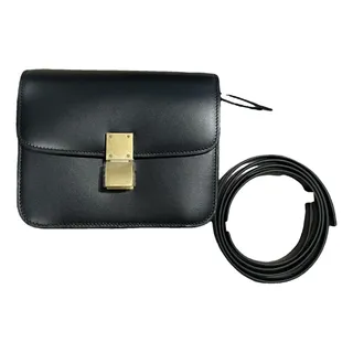 Classic Leather Crossbody Bag