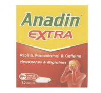 Anadin Extra (12 capsules) | £2 from Chemist.co.uk