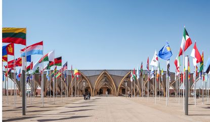 the 2023 World Bank and IMF village in Morocco