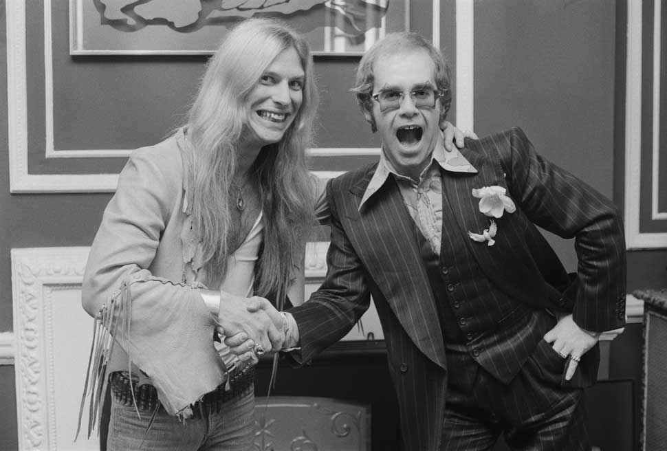 Jim Dandy with Elton John
