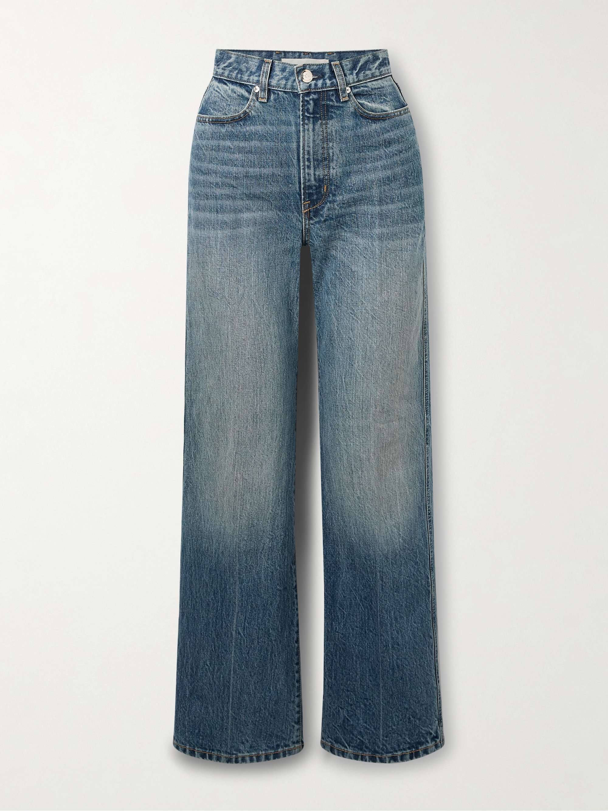 The Quinn High-Rise Straight-Leg Jeans