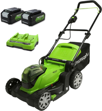 Greenworks G24X2LM41K4X Cordless Lawnmower:&nbsp;was £349.99, now £299.99 at Amazon (save £50)