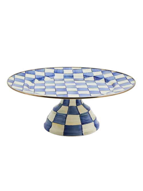 Courtly Check Large Pedestal Platter