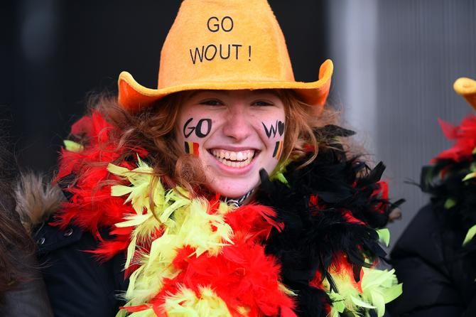 A Wout Van Aert fan.