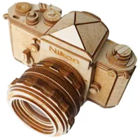 CameraTins Nikon F2 wooden camera model